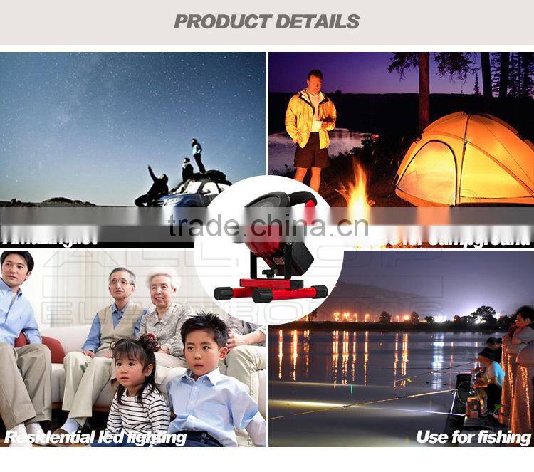 Outdoor IP67 waterproof portable 10w dmx rgb outdoor led flood light