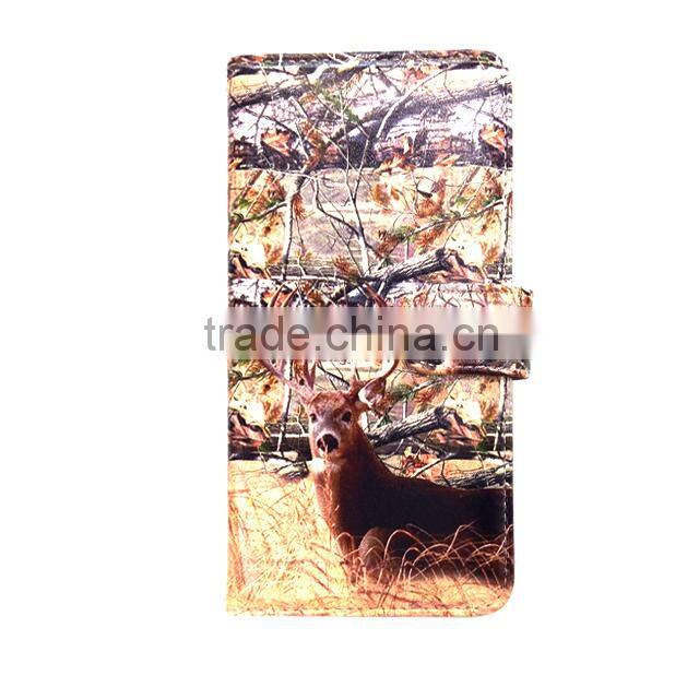 2015 Newest Printed Two Mobile Phone Leather Case For Sony Xperia Z3 +