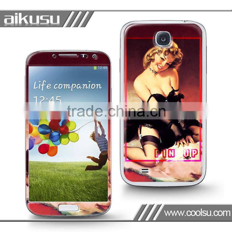 Wholesale china factory decal 3D skin case cover for samsung galaxy s3 S4