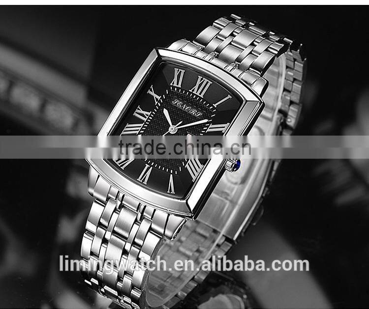 New fashion western watch price square quartz Watches for Couple Gift