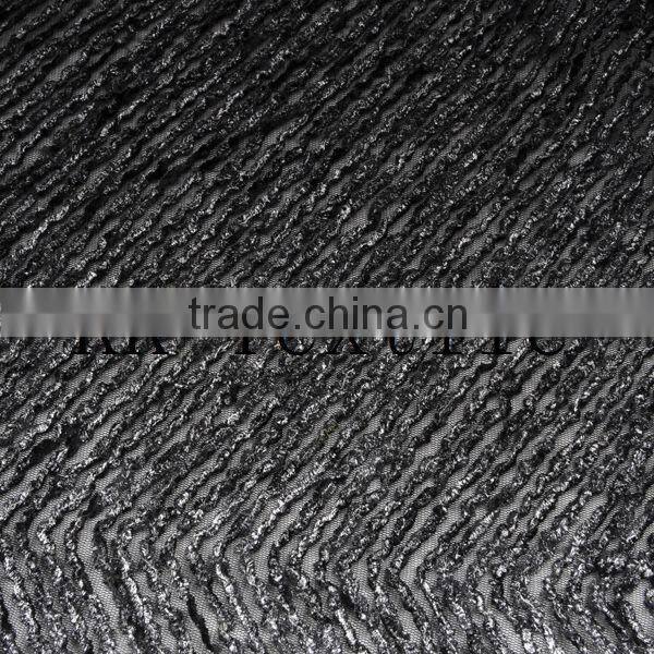 New arrival!2014 wool embroidery designs#7339 mesh fabric fancy dress fabric