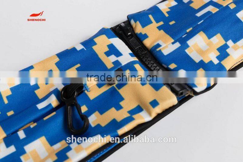 Sport running belt spandex flip running waist belt