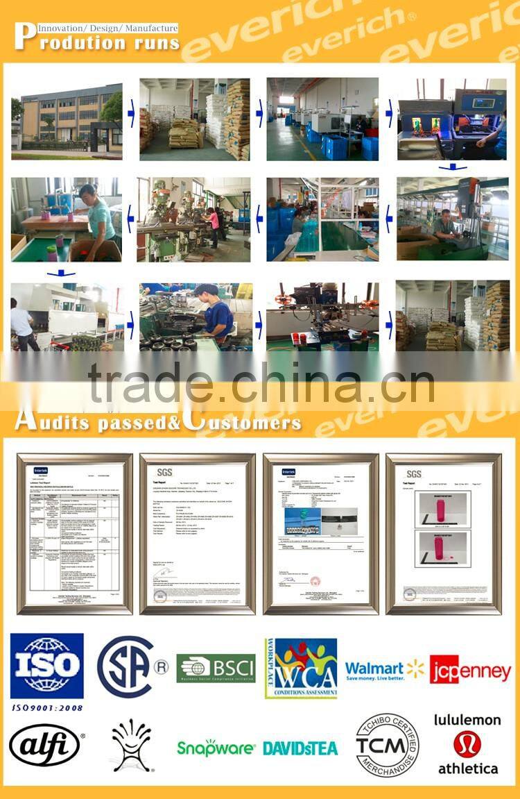 16oz Double wall tritan tumbler with flip lip and stainless steel infuser