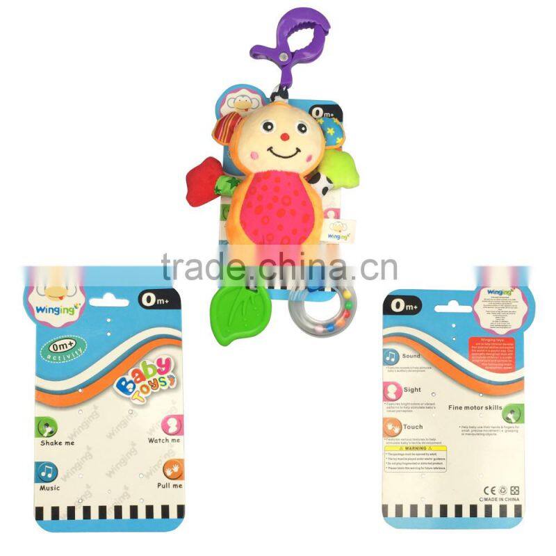 wingingkids soft musical baby stroller toys crib hanging toy