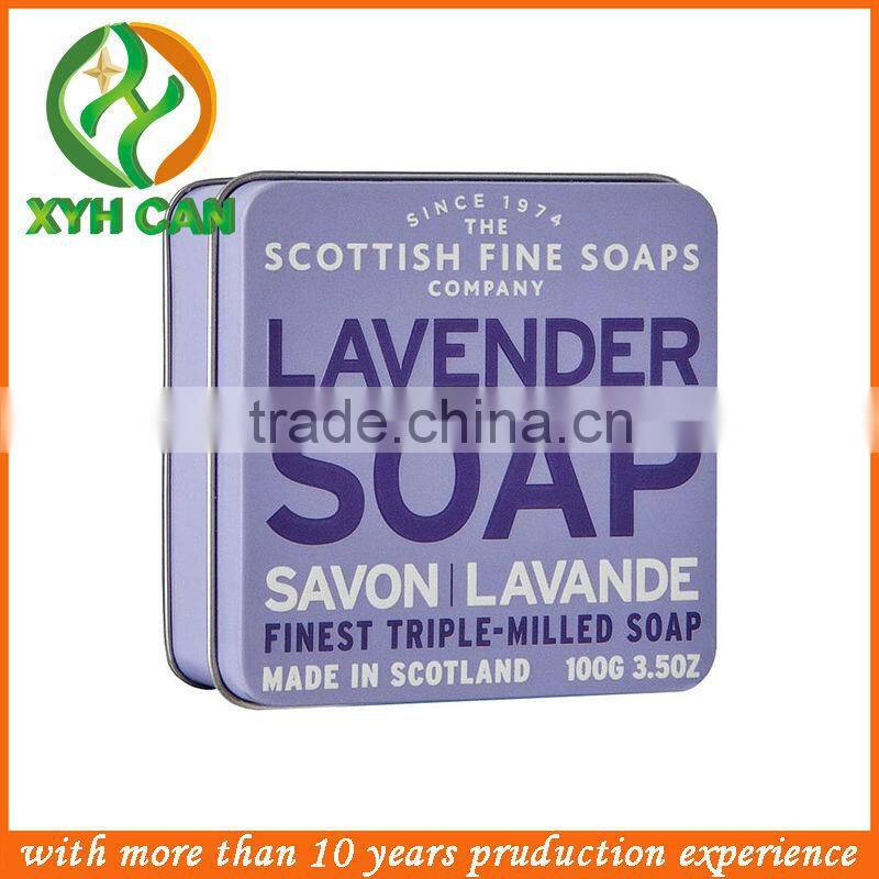 high quality custom rectangle soap tin