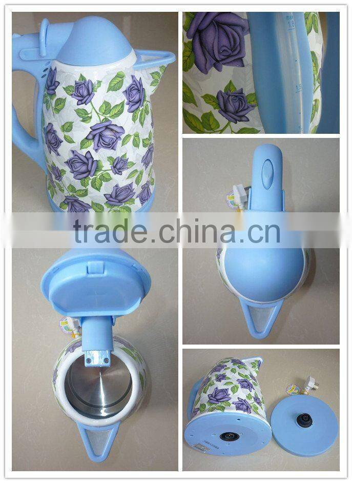360 degrees rotating basenew designed enamel electric kettle, jug kettle, CE/RoHS approved enamel kettle, enamel water kettle
