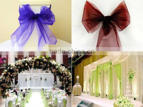 HOT SALE crystal organza roll
