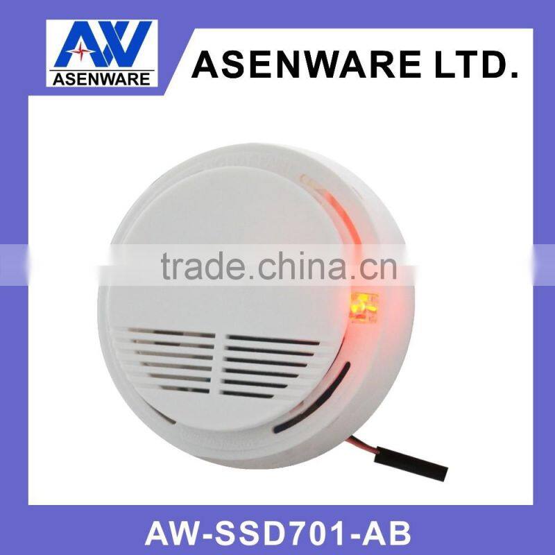Addressable wireless smoke detector for fire fighting smoke alarm