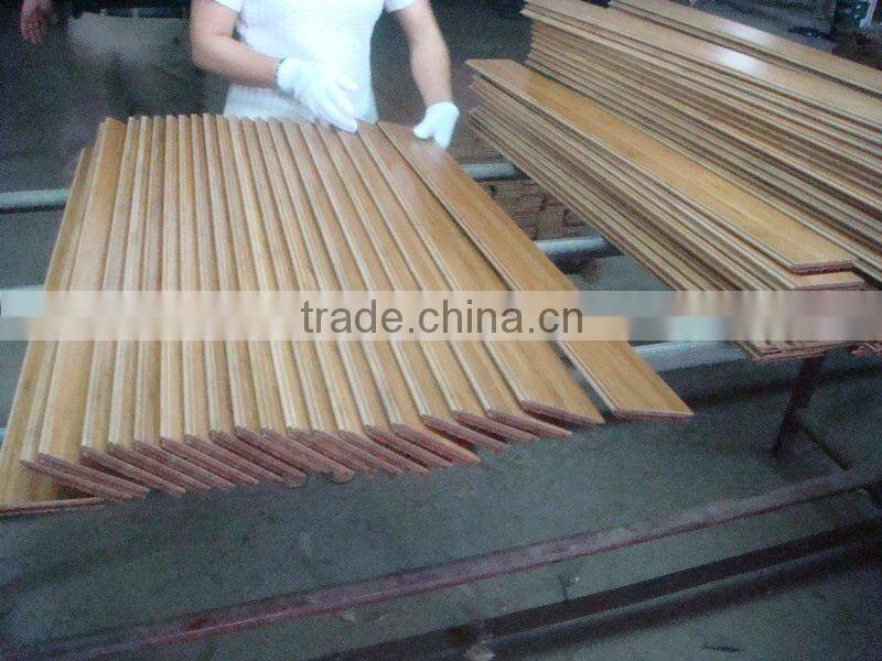 solid bamboo floor higher strength than wood