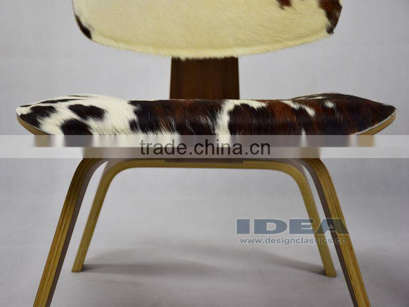 Replica Charles Plywood Lounge Chair - Pony Skin