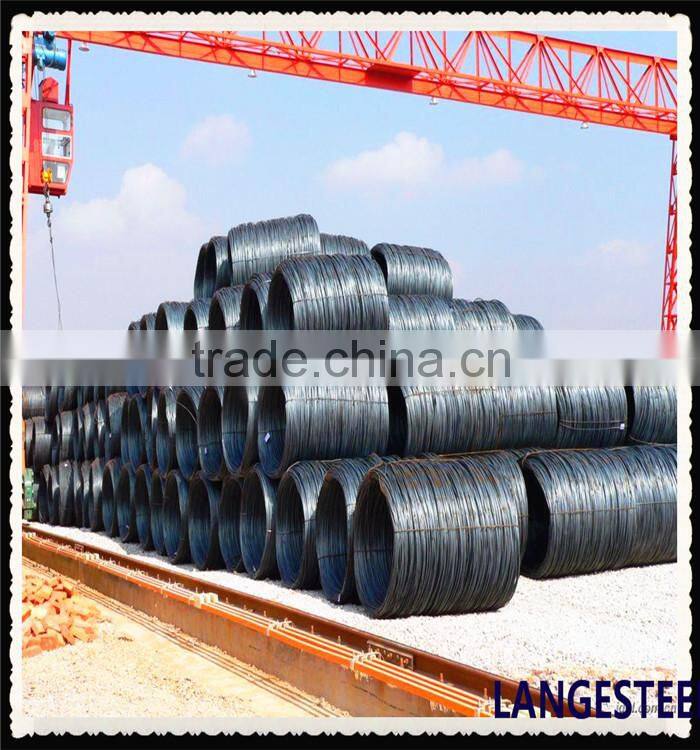 low carton steel rod galvanized 5.5mm wire rod 6.5mm iron rods