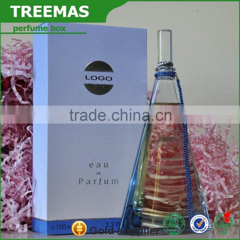 Promotion famous brand perfume box packaging customized wholesales china supplier