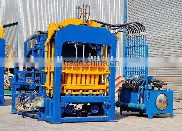 fully automatic multi-function concrete block machine, brick production process