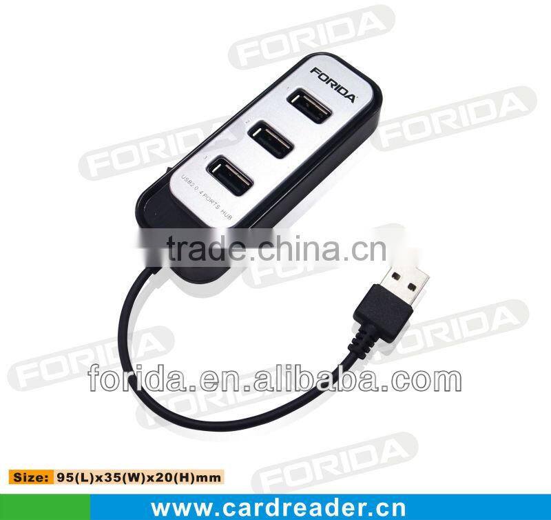Forida Colorful fashion usb2.0 4 por hub