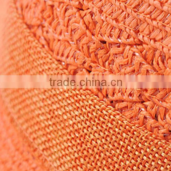 Ladies Elegant Purple Church Hats Made of Straw From Taizhou,China