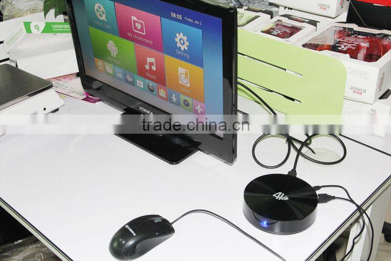 Quad Core Google Android 4.4 TV Box Ultra HD 4K2K TV Box 4K Android TV Box