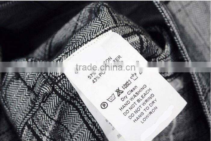 Newest Gentleman's Spring & Autumn Checkered Trendy Double Vented Two Buttons China Men Suit Factory