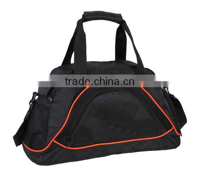 Fashion sports gym bag weekend travel bag with shoes compartment