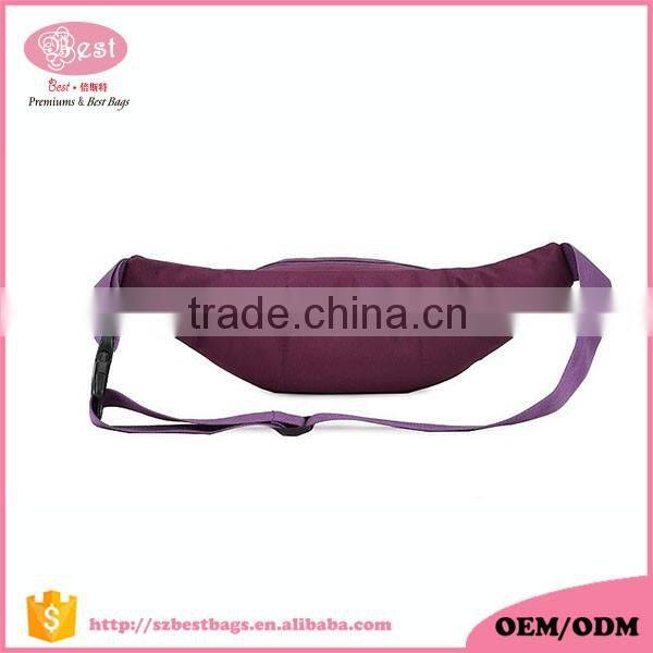 Manufacturer wholesale Nylon Running or Cycling Sport Waist Bag for Woman and Man