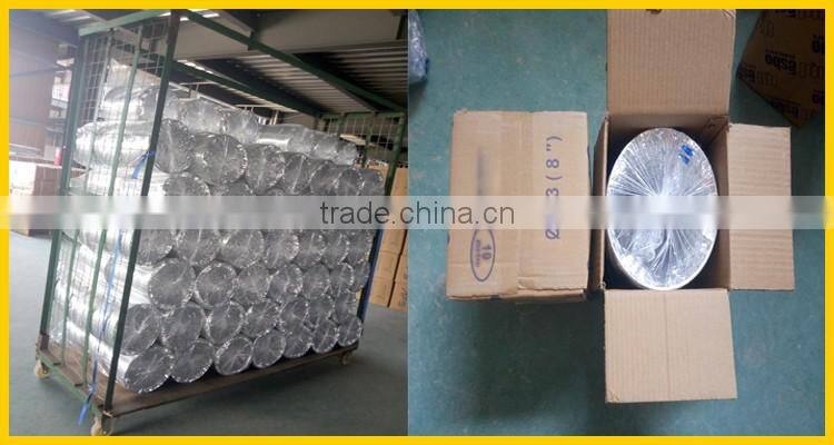 HVAC Aluminum foil polyester insulated flexible air conditioner ventilation duct