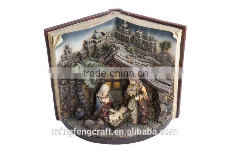 Polyresin Sculpture Jesus family scruplture