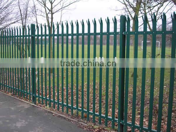 Factory directly sale modern european style garden palisade fence