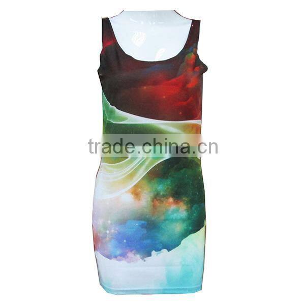 wholesale 100% polyester full printed mens gym singlets workout tank tops , custom made mens gym clothing , mens gym wear