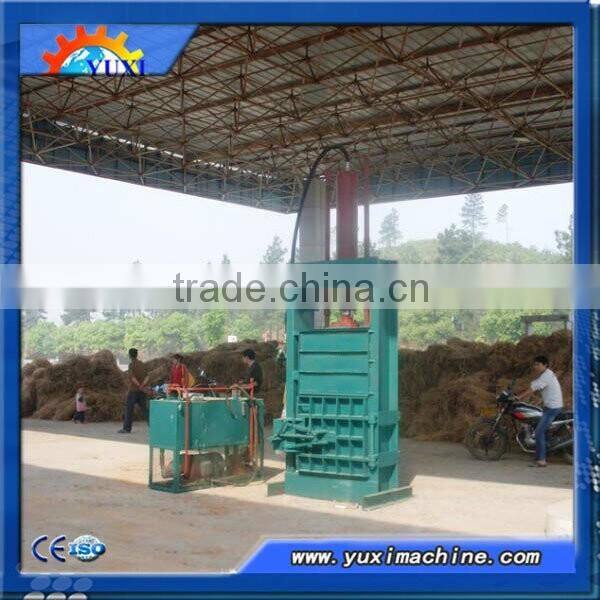 Factory Direct Sale Vertical Used scrap plastic baler