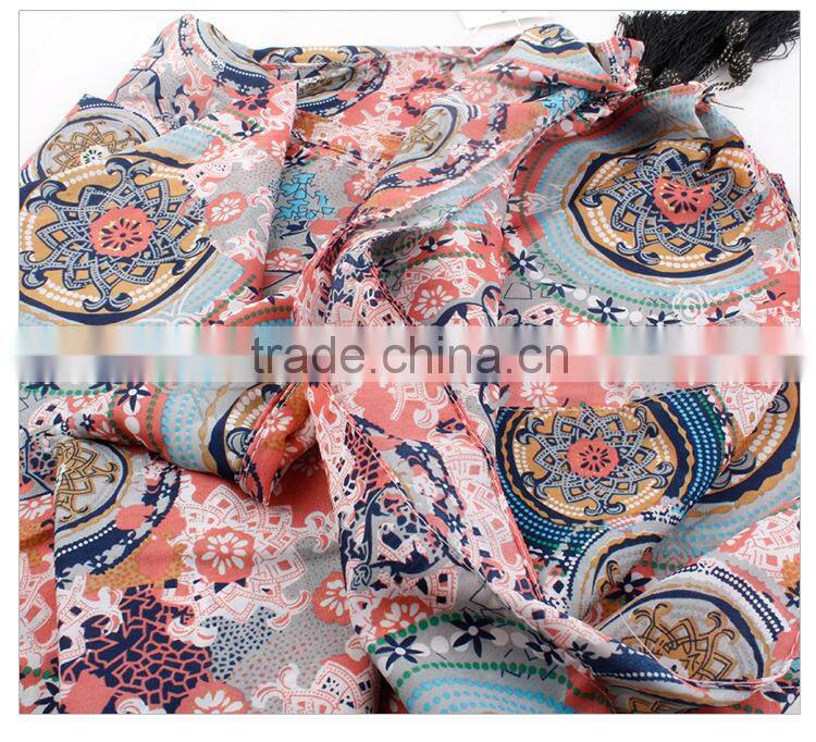 Promotions!Wholesales 2015 fashionable pashmina scarf noble voile scarf with cashmere scarf