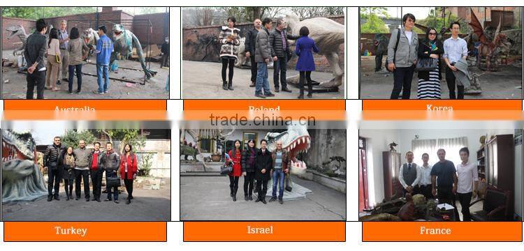 HLT large rubber animals animatronic animal sculpture