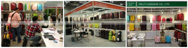 carry on fashion abs pc trolley luggage