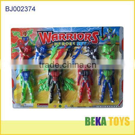 Popular toys for boys kids best small toy hero superman with armor and weapon