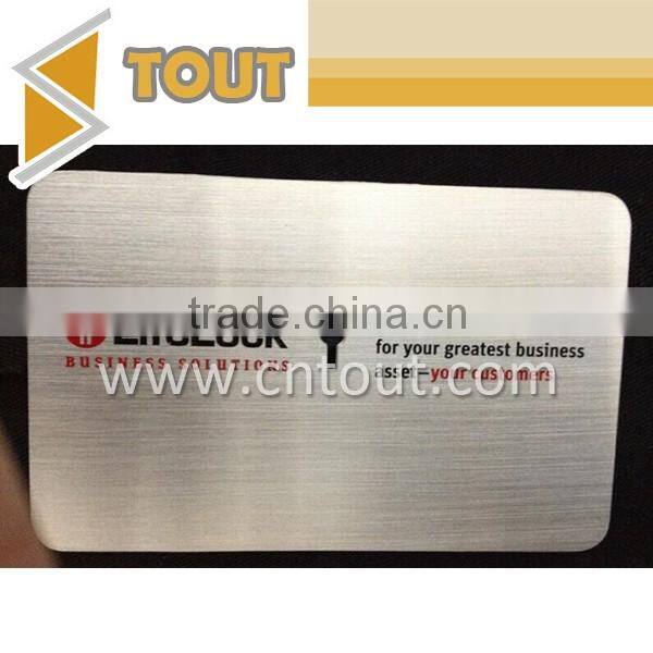 Customized Etched Stainless Steel Sign