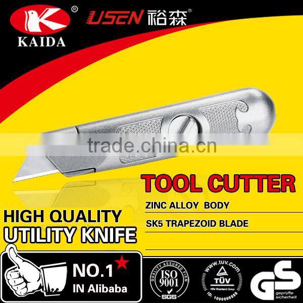 3pcs blades utility knife aluminium alloy utility knife