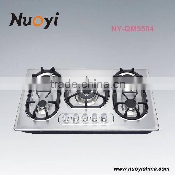 CE certificate factory price electric kitchen cast iron ceramic gas stove parts with battery ignition appliance