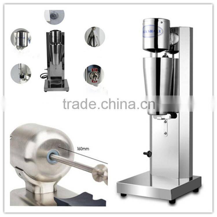 Automatic Electric Milk Shaker Single Head/ Double Head Milk Shake Machine Desktop Mini Milk Shaker