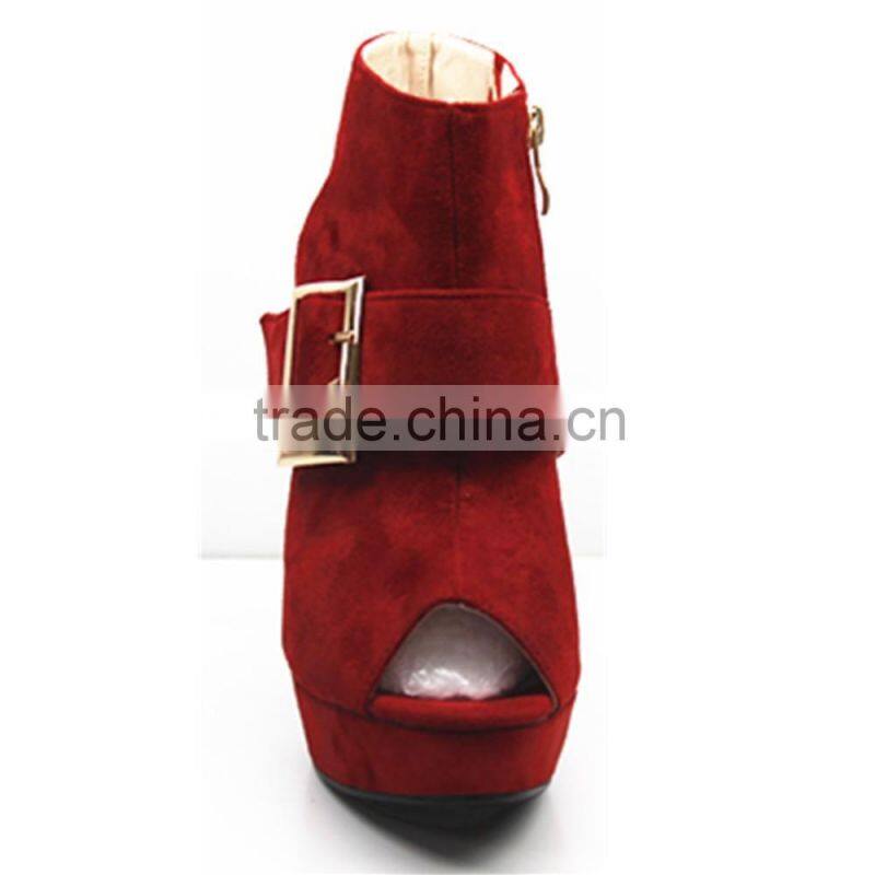 Lady Dress Fancy Shoes Classical red Sandals