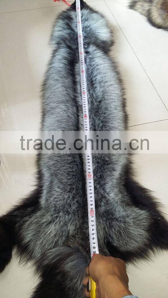 2015 Silver Fox Fur Skin / Real Fox Skin / Natural Fox Fur Skin For Sale