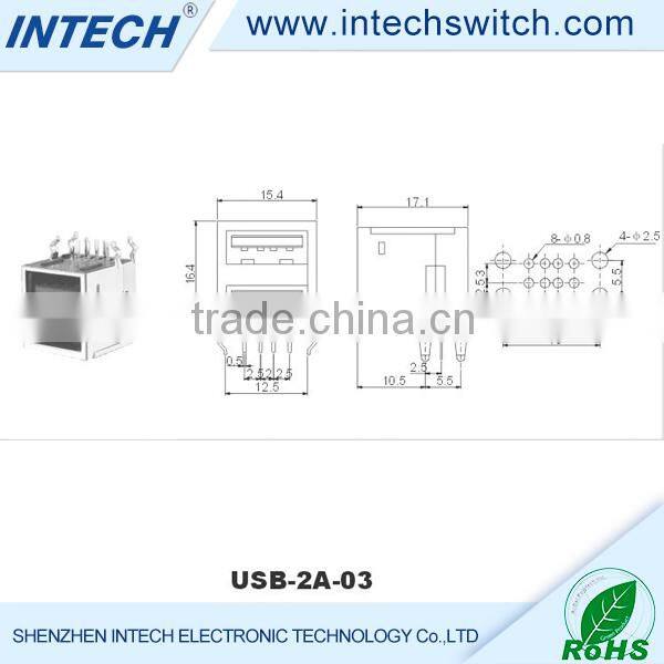 DC 30V 0.5A horizontal computer gaming case