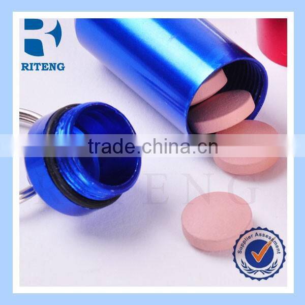 Aluminium pill Storage Cases for medical use