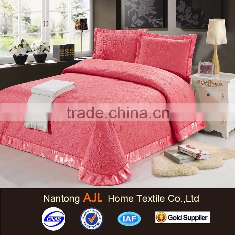 HOT sale 2015 new hot products 100% cotton bedspread and coverlet
