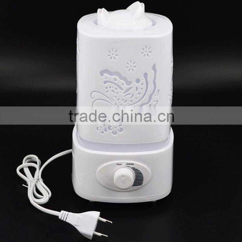 2016 Top Rated Home Appliance Ultrasonic Humidifier With 1.5 L Water Tank In PP Material