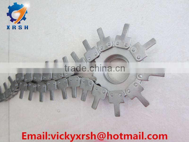 Customized OEM production stainless steel roller chain and chain link for transmission