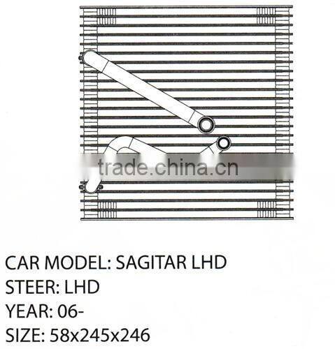 Auto ac parts automotive evaporator coil unit For VW SAGITAR