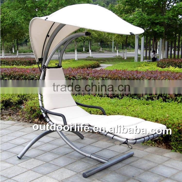 Modern garden adult hanging chair, hanging lounge chair with canopy