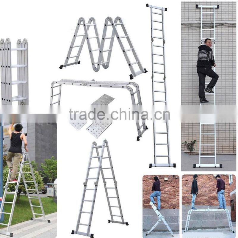 EN131 GS TUV Aluminium Multi-Purpose Ladder, Folding Ladder, cable tray ladders