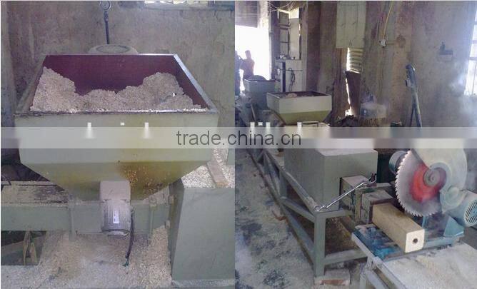 Sell wood sawdust block machine used for wood pallet