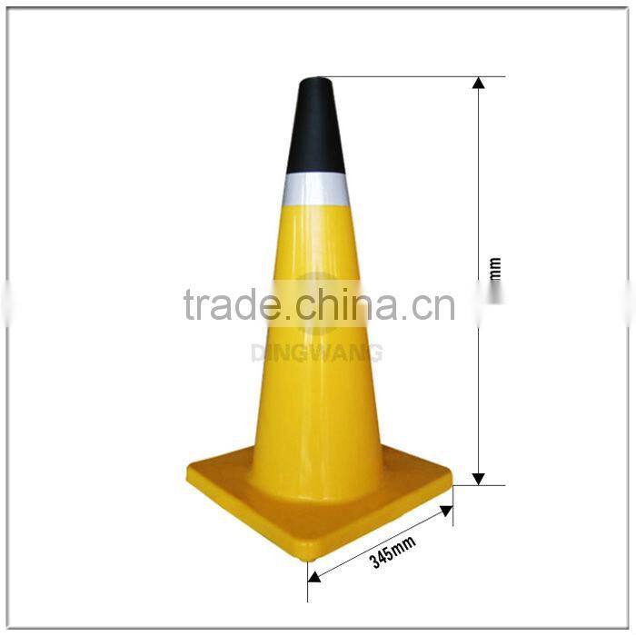28 inch yellow pvc cone