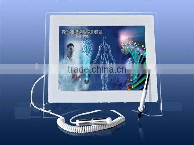 Fully touch screen quantum magnetic resonance analyzer with 41 reports
