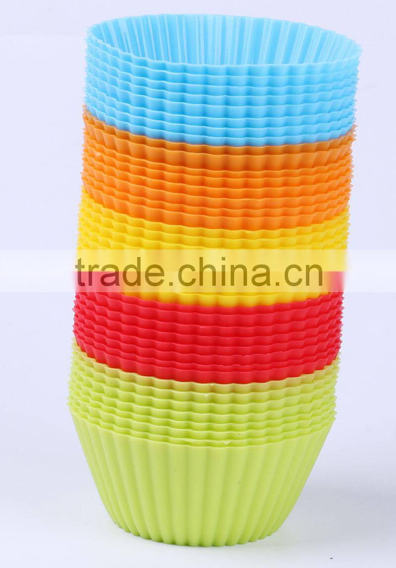 silicone baking cups/ liners ,KA017, mini cakes silicone bakeware